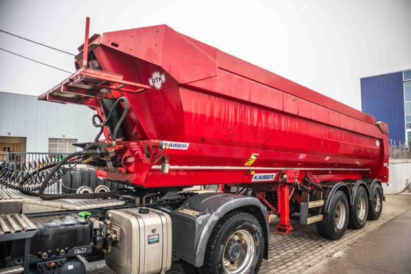 ROBUSTE-KAISER KIPPER - HYRD. DEUR-30m3 - Volquete semirremolque: foto 1 ROBUSTE-KAISER KIPPER - HYRD. DEUR-30m3 - Volquete semirremolque: foto 1