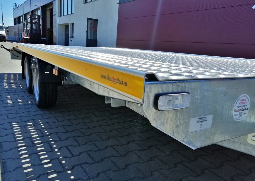 Portavehículos remolque nuevo Besttrailers REBEL (Jupiter) 5,0 x2,1 2700 kg przyczepa ze skośnym fragmentem tylnym: foto 6