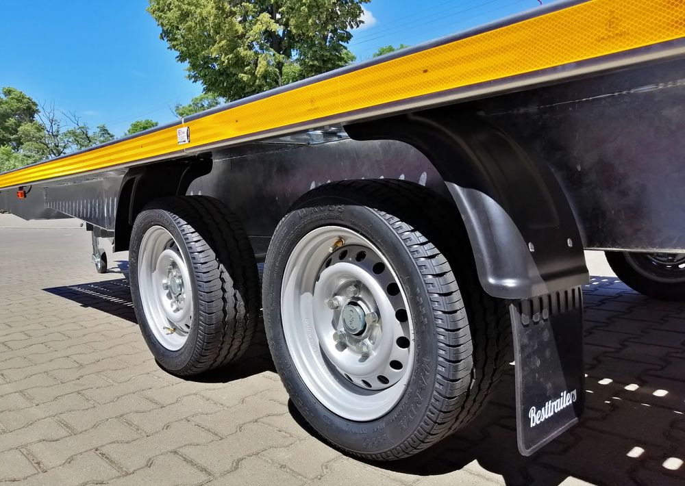 Portavehículos remolque nuevo Besttrailers REBEL (Jupiter) 5,0 x2,1 2700 kg przyczepa ze skośnym fragmentem tylnym: foto 12