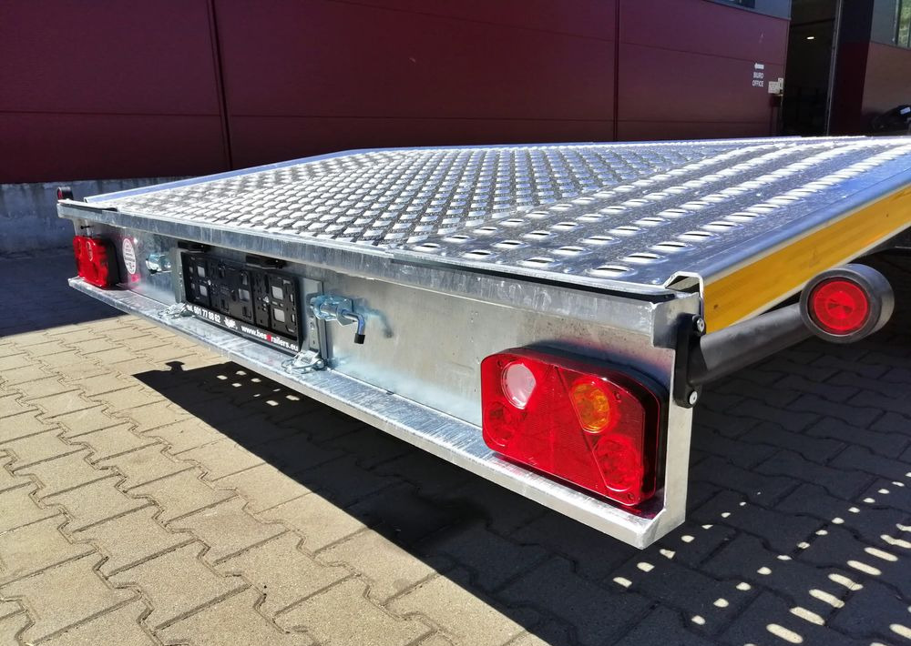 Portavehículos remolque nuevo Besttrailers REBEL (Jupiter) 5,0 x2,1 2700 kg przyczepa ze skośnym fragmentem tylnym: foto 9