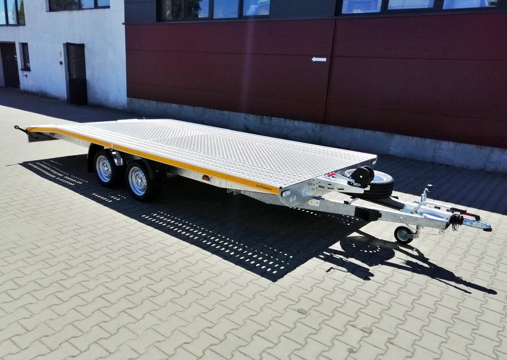 Besttrailers REBEL (Jupiter) 5,0 x2,1 2700 kg przyczepa ze skośnym fragmentem tylnym - Portavehículos remolque: foto 1 Besttrailers REBEL (Jupiter) 5,0 x2,1 2700 kg przyczepa ze skośnym fragmentem tylnym - Portavehículos remolque: foto 1
