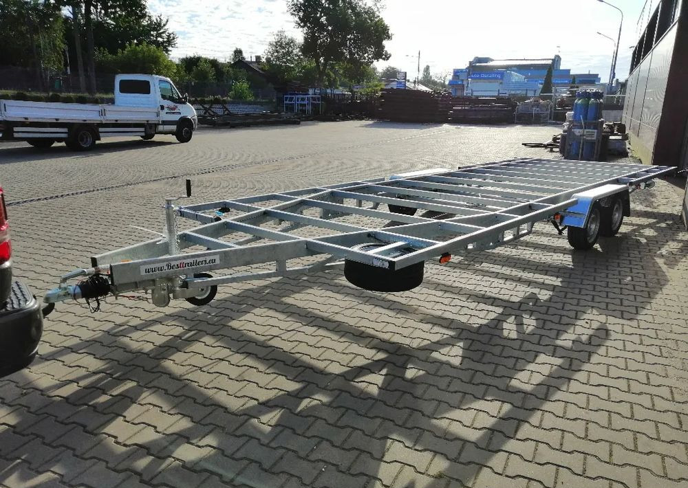 Besttrailers TINY HOUSE (Domki mobilne) 7,2x2,45 m DMC 3500 kg, 2 osie, 13", 4 podpory - Chasis remolque: foto 1 Besttrailers TINY HOUSE (Domki mobilne) 7,2x2,45 m DMC 3500 kg, 2 osie, 13", 4 podpory - Chasis remolque: foto 1