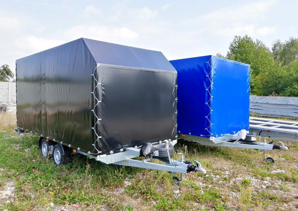 Besttrailers WARIOR ze stelażem i plandeką - Remolque con toldo: foto 1 Besttrailers WARIOR ze stelażem i plandeką - Remolque con toldo: foto 1