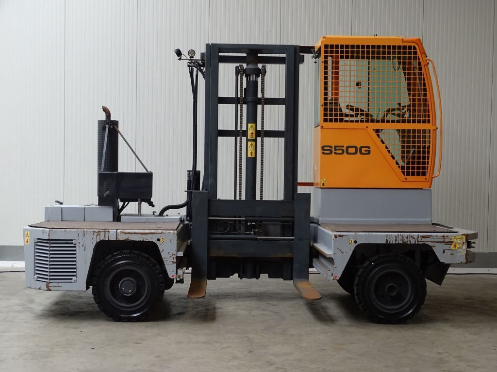 Hubtex S50G - 652 MTH - GAS - Carretilla de carga lateral: foto 3 Hubtex S50G - 652 MTH - GAS - Carretilla de carga lateral: foto 3