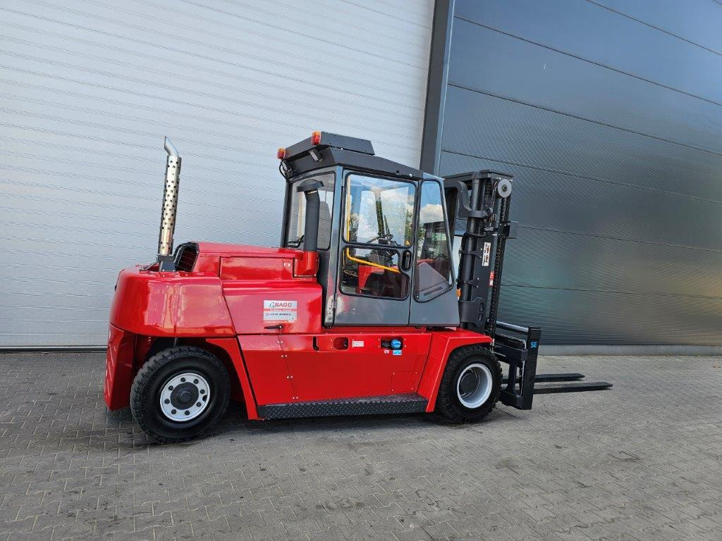 Kalmar DCF80-9 - Carretilla elevadora diésel: foto 4 Kalmar DCF80-9 - Carretilla elevadora diésel: foto 4