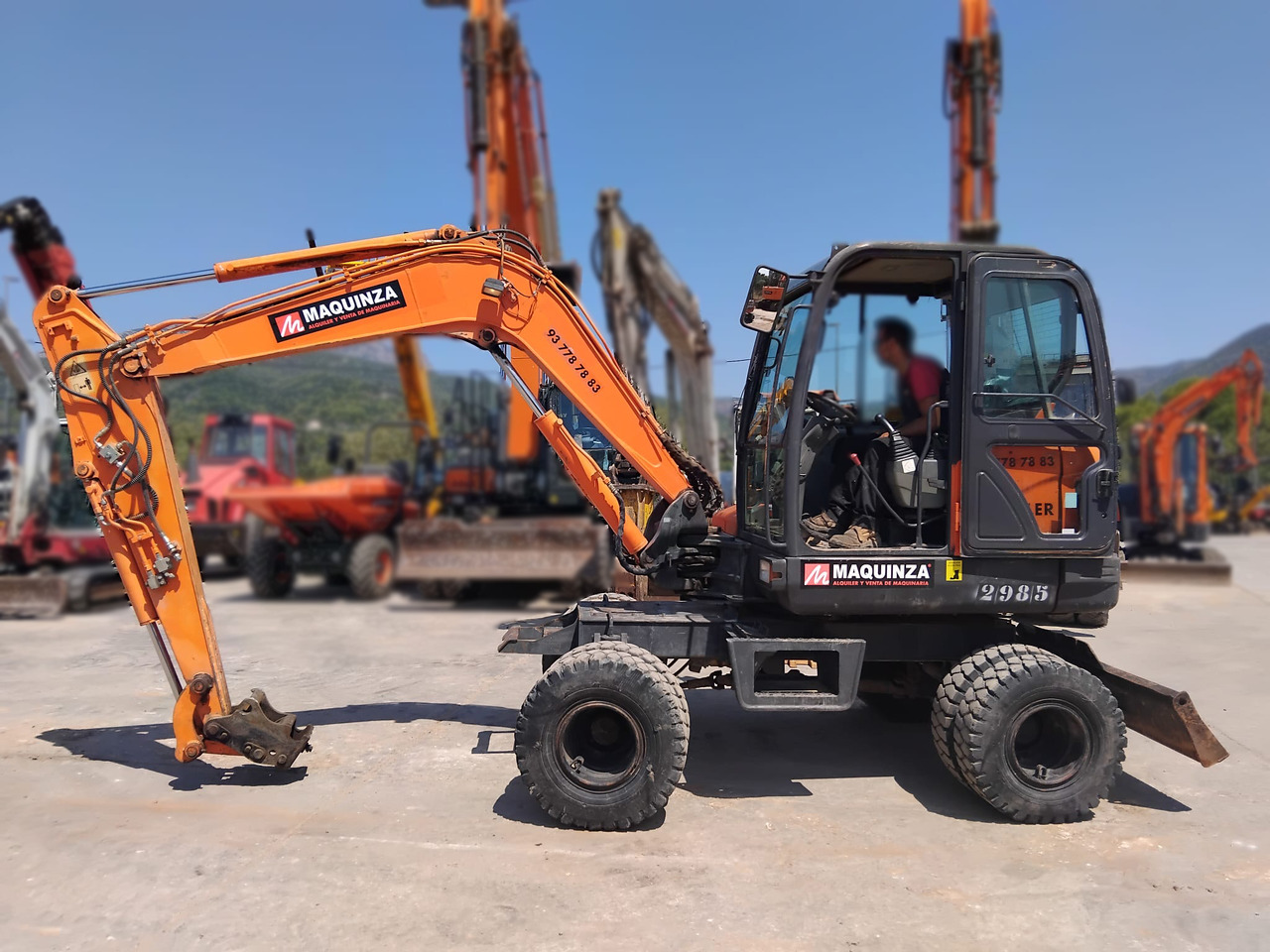 DOOSAN DX55W - Miniexcavadora: foto 2 DOOSAN DX55W - Miniexcavadora: foto 2