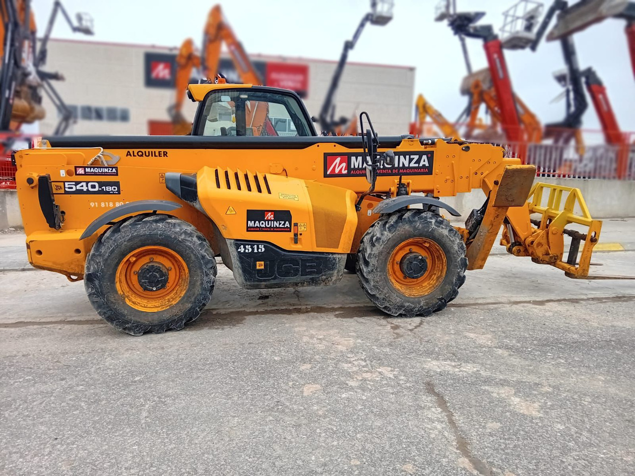 JCB 540.180 - Manipulador telescópico: foto 2 JCB 540.180 - Manipulador telescópico: foto 2