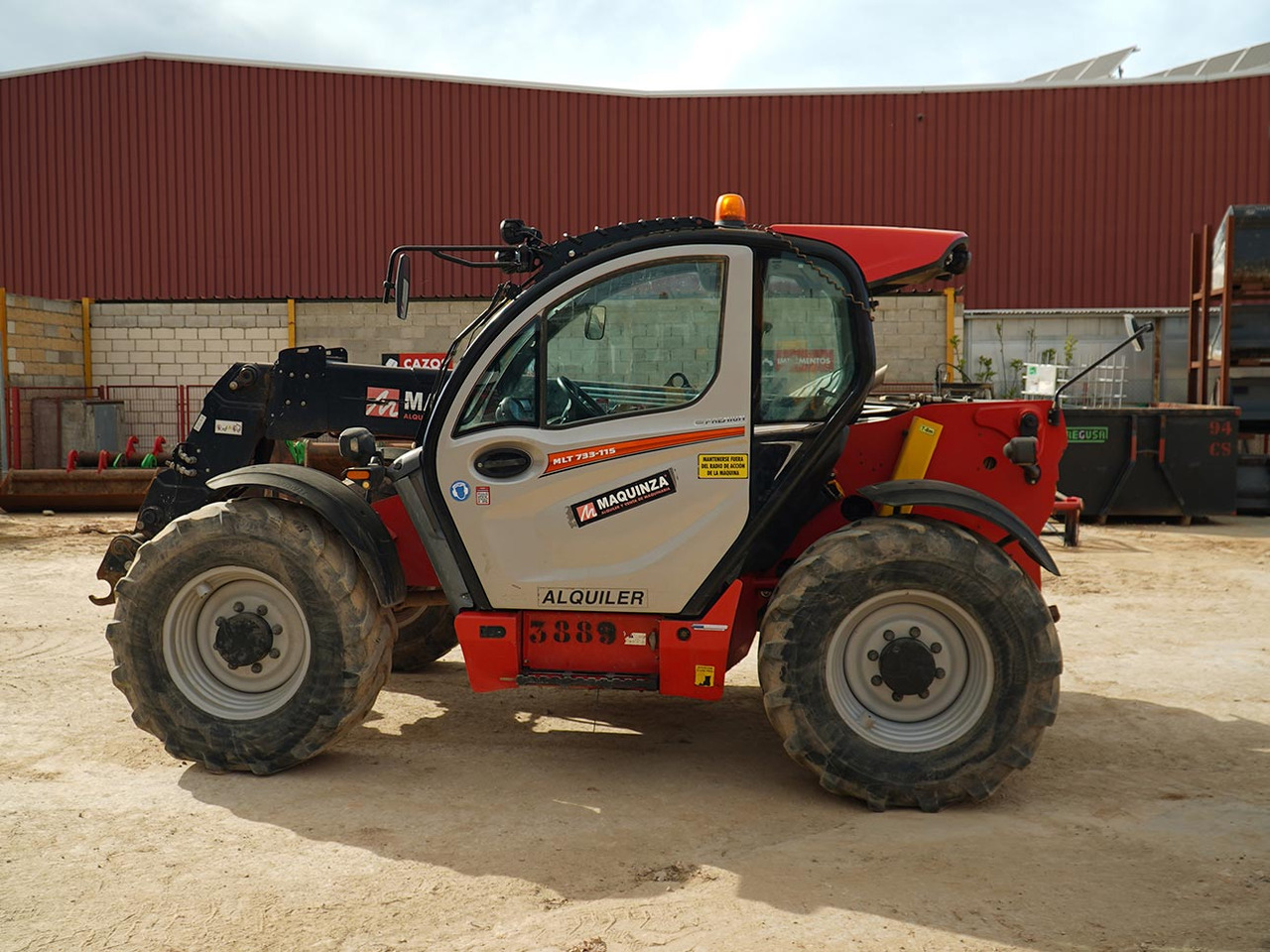 MANITOU MLT733.115 - Manipulador telescópico: foto 1 MANITOU MLT733.115 - Manipulador telescópico: foto 1