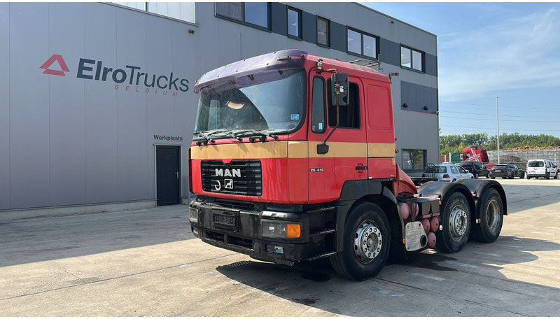 MAN 26.414 (6X2 / ORIGINAL TRACTOR UNIT / EURO 2 / MANUAL GEARBOX / BOITE MANUELLE) - Cabeza tractora: foto 1 MAN 26.414 (6X2 / ORIGINAL TRACTOR UNIT / EURO 2 / MANUAL GEARBOX / BOITE MANUELLE) - Cabeza tractora: foto 1