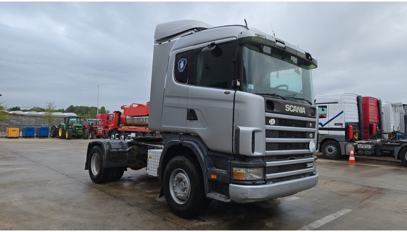 Scania 124 - 360 (POMPE MANUELLE / MANUAL PUMP / BOITE MANUELLE / MANUAL GEARBOX / AIRCO) - Cabeza tractora: foto 3 Scania 124 - 360 (POMPE MANUELLE / MANUAL PUMP / BOITE MANUELLE / MANUAL GEARBOX / AIRCO) - Cabeza tractora: foto 3