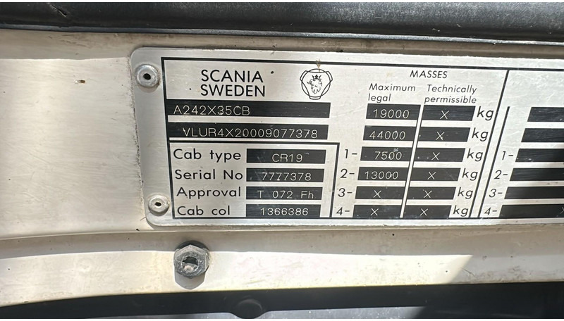 Leasing financiero de Scania 124-470 (MANUAL GEARBOX / BOITE MANUELLE / PDE) leasing Scania 124-470 (MANUAL GEARBOX / BOITE MANUELLE / PDE): foto 18