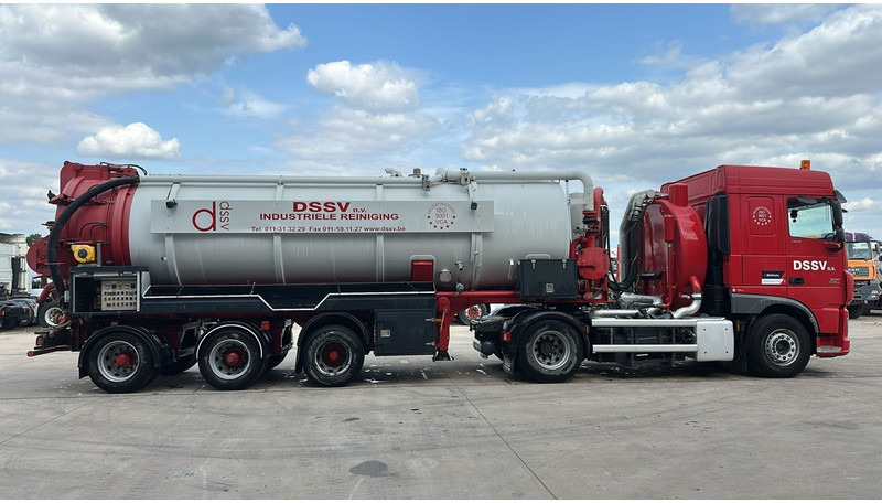 DAF XF 460 (17500L / IPSAM VACUUM + HIGH PRESSURE / BELGIAN TRUCK + TRAILER / TOP CONDITION) - Limpieza de alcantarillado: foto 4 DAF XF 460 (17500L / IPSAM VACUUM + HIGH PRESSURE / BELGIAN TRUCK + TRAILER / TOP CONDITION) - Limpieza de alcantarillado: foto 4