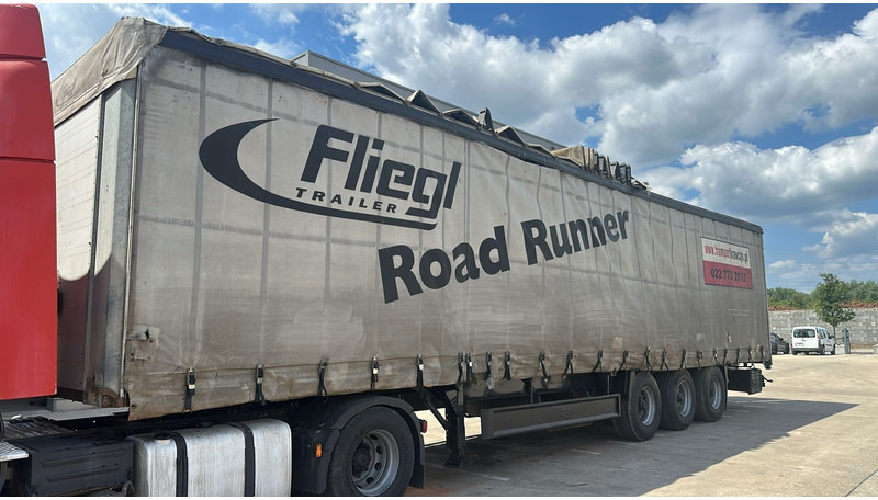 Fliegl SDS350 (BPW AXLES / DISC BRAKES) - Semirremolque lona: foto 1 Fliegl SDS350 (BPW AXLES / DISC BRAKES) - Semirremolque lona: foto 1