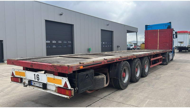 Kögel S24 (DRUM BRAKES / FREINS TAMBOURS / SAF AXLES) - Semirremolque plataforma/ Caja abierta: foto 3 Kögel S24 (DRUM BRAKES / FREINS TAMBOURS / SAF AXLES) - Semirremolque plataforma/ Caja abierta: foto 3