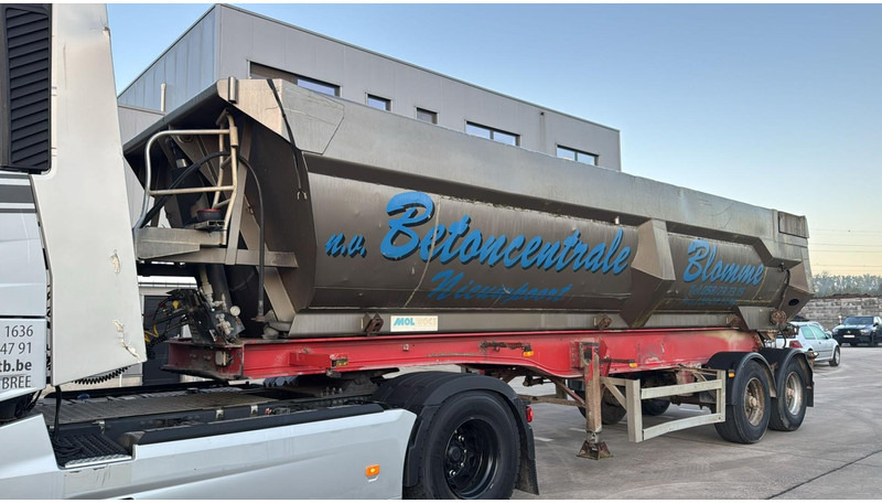 MOL KF85F/20T/37AI (BELGIAN TRAILER / DRUM BRAKES / FREINES TAMBOUR / BPW AXLES) - Volquete semirremolque: foto 1 MOL KF85F/20T/37AI (BELGIAN TRAILER / DRUM BRAKES / FREINES TAMBOUR / BPW AXLES) - Volquete semirremolque: foto 1