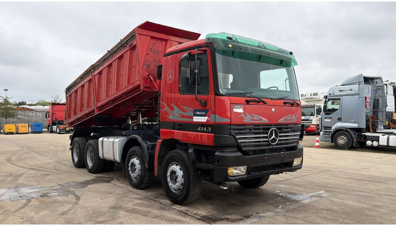 Mercedes-Benz Actros 4143 (GRAND PONT / BOITE MANUELLE / LAMES / 8X4 / STEEL SUSP.) - Volquete camión: foto 3 Mercedes-Benz Actros 4143 (GRAND PONT / BOITE MANUELLE / LAMES / 8X4 / STEEL SUSP.) - Volquete camión: foto 3
