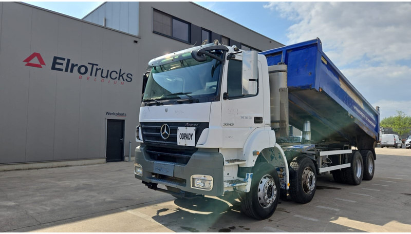 Mercedes-Benz Axor 3243 (BOITE MANUELLE / MANUAL GEARBOX / LAMES / 8X4 / MANUAL GETRIEBE) - Volquete camión: foto 1 Mercedes-Benz Axor 3243 (BOITE MANUELLE / MANUAL GEARBOX / LAMES / 8X4 / MANUAL GETRIEBE) - Volquete camión: foto 1