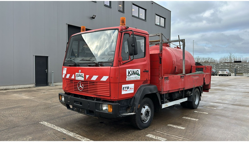 Mercedes-Benz SK 814 (VIDANGEUR / VACUUM / AUXILAIRY / SPER / STEEL SUSP. / LAMES) - Limpieza de alcantarillado: foto 1 Mercedes-Benz SK 814 (VIDANGEUR / VACUUM / AUXILAIRY / SPER / STEEL SUSP. / LAMES) - Limpieza de alcantarillado: foto 1