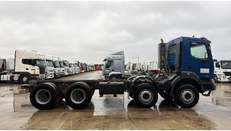 Renault KERAX 420 (8X4 / LAMES / GRAND PONT / STEEL SUSP. / BIG AXLE / BOITE MANUELLE / MANUAL GEARBOX) - Chasis camión: foto 3 Renault KERAX 420 (8X4 / LAMES / GRAND PONT / STEEL SUSP. / BIG AXLE / BOITE MANUELLE / MANUAL GEARBOX) - Chasis camión: foto 3