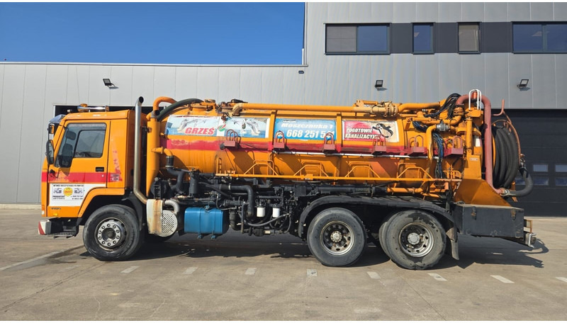 Limpieza de alcantarillado Volvo FL 10 - 320 (10500L + 1500L / 10 TYRES FULL STEEL / HIGH PRESSURE + VACUUM / POMPE MANUELLE / MANUAL PUMP): foto 8