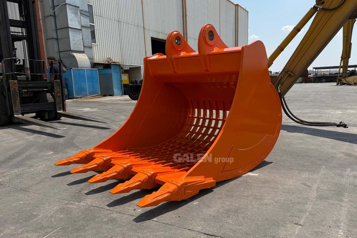 HITACHI ZX350 Screen Bucket - Cuchara para clasificación para Maquinaria de construcción: foto 4 HITACHI ZX350 Screen Bucket - Cuchara para clasificación para Maquinaria de construcción: foto 4