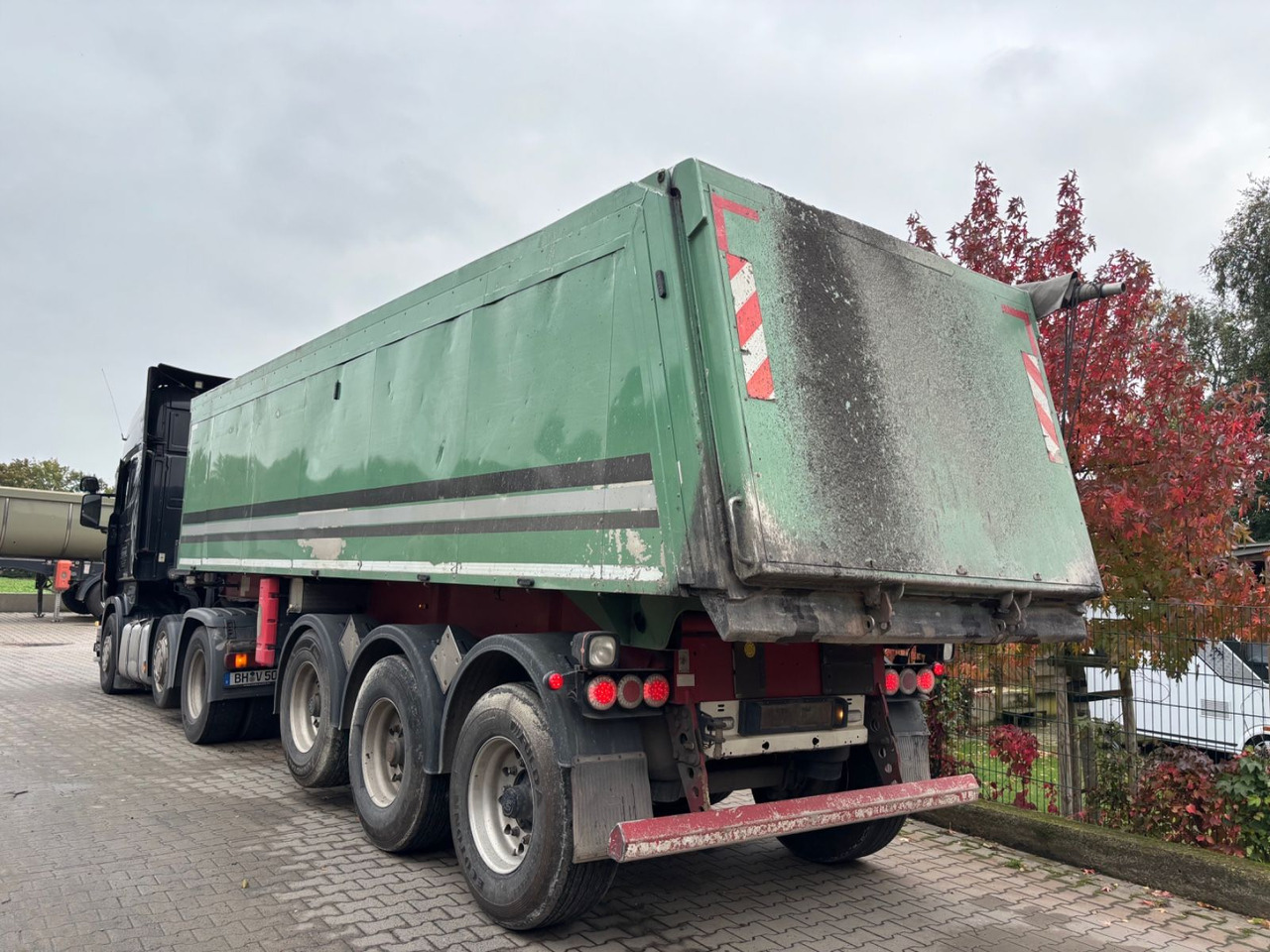 Langendorf SKA 24/30 Alu-Kippmulde, 30m³, Lift-Achse, Rollp - Volquete semirremolque: foto 3 Langendorf SKA 24/30 Alu-Kippmulde, 30m³, Lift-Achse, Rollp - Volquete semirremolque: foto 3