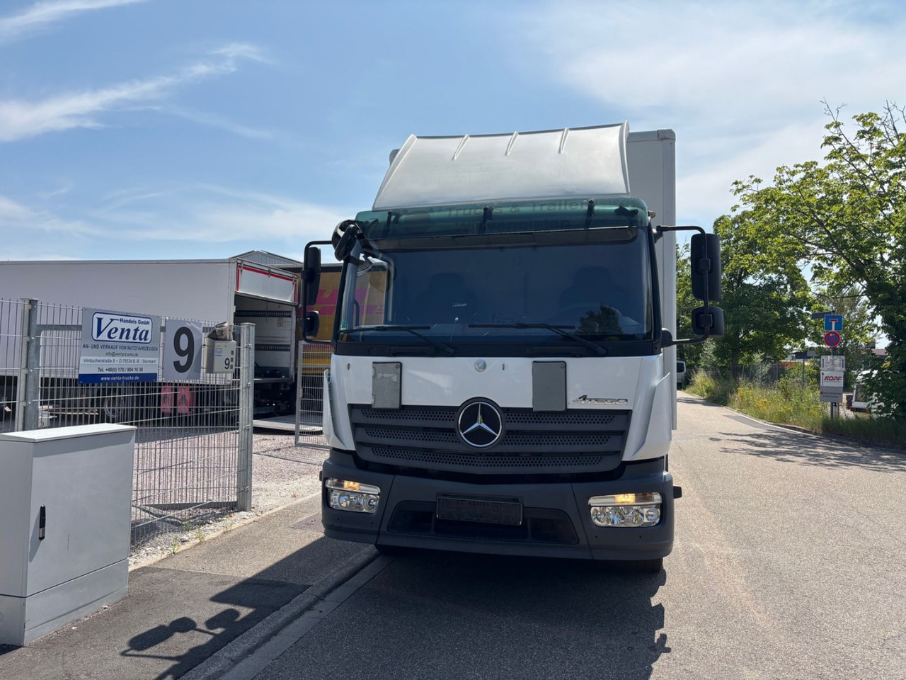 Mercedes-Benz Atego III 1227L, Euro-6 Klima, LBW - Camión caja cerrada: foto 2 Mercedes-Benz Atego III 1227L, Euro-6 Klima, LBW - Camión caja cerrada: foto 2