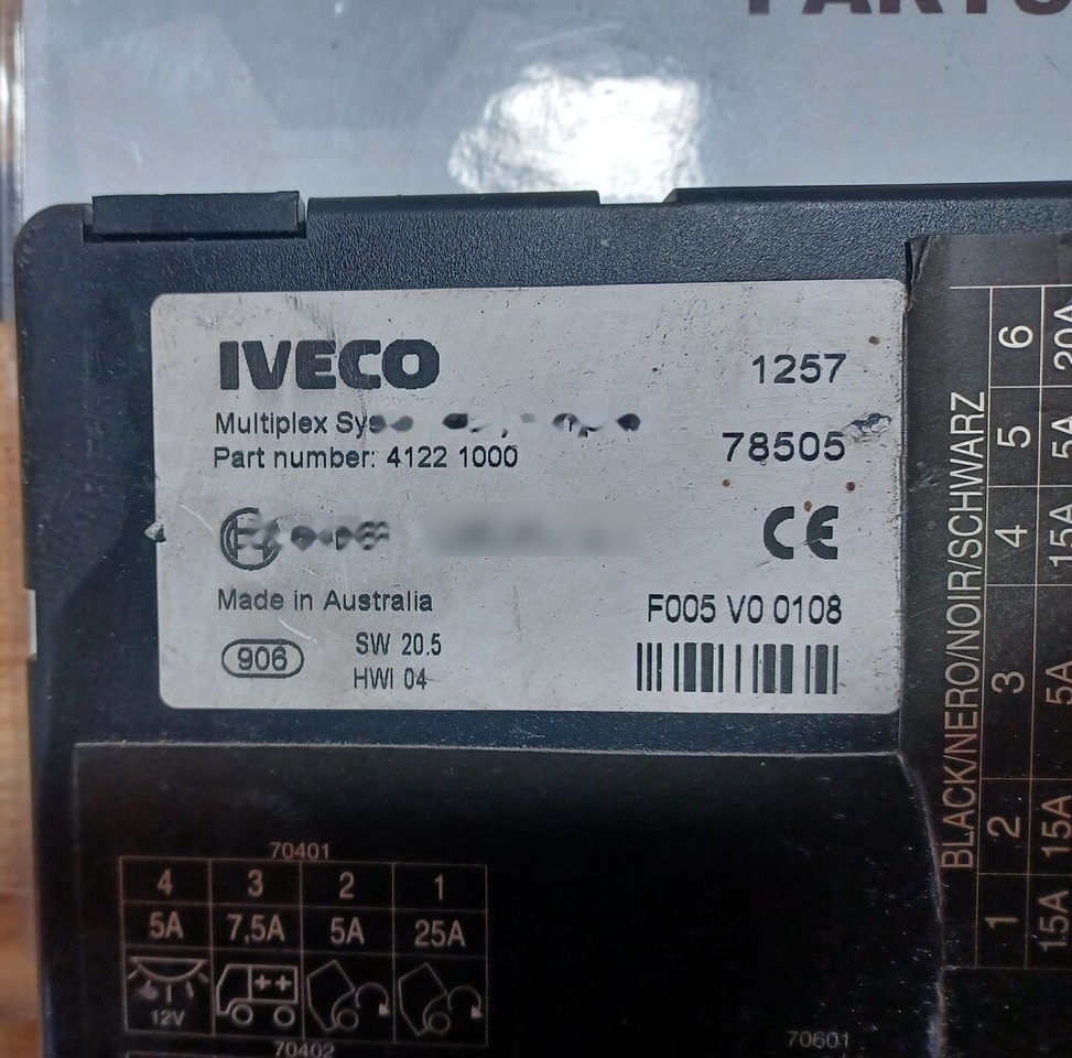 Bosch 41221000 IVECO Stralis truck - Unidad de control para Camión: foto 2 Bosch 41221000 IVECO Stralis truck - Unidad de control para Camión: foto 2