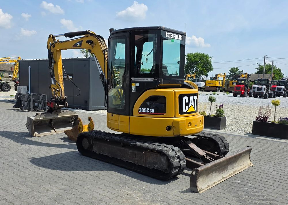 Caterpillar 305C CR, 2006 ROK, 5600 MTH, 2 ŁYŻKI - Miniexcavadora: foto 4 Caterpillar 305C CR, 2006 ROK, 5600 MTH, 2 ŁYŻKI - Miniexcavadora: foto 4
