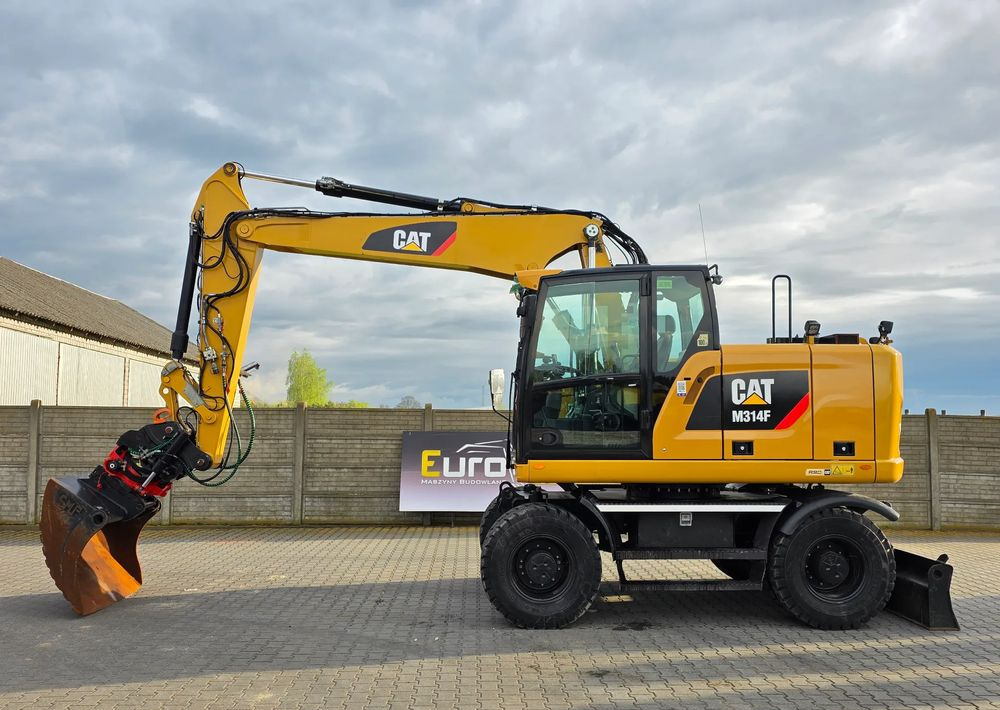 Caterpillar M314F, 2016 ROK, GŁOWICA ROTOTILT, 4400 MTH - Excavadora de ruedas: foto 3 Caterpillar M314F, 2016 ROK, GŁOWICA ROTOTILT, 4400 MTH - Excavadora de ruedas: foto 3
