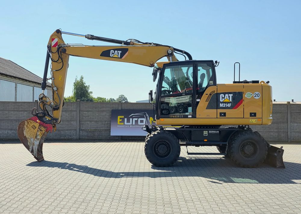 Caterpillar M314F, 2019 ROK, 3300 MTH, OIL QUICK OQ 65 - Excavadora de ruedas: foto 2 Caterpillar M314F, 2019 ROK, 3300 MTH, OIL QUICK OQ 65 - Excavadora de ruedas: foto 2