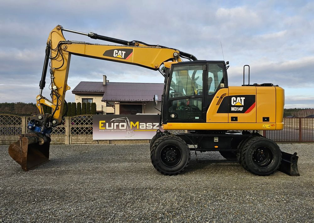Caterpillar M314F, 2019 ROK, 5600 MTH, GŁOWICA SMP - Excavadora de ruedas: foto 4 Caterpillar M314F, 2019 ROK, 5600 MTH, GŁOWICA SMP - Excavadora de ruedas: foto 4