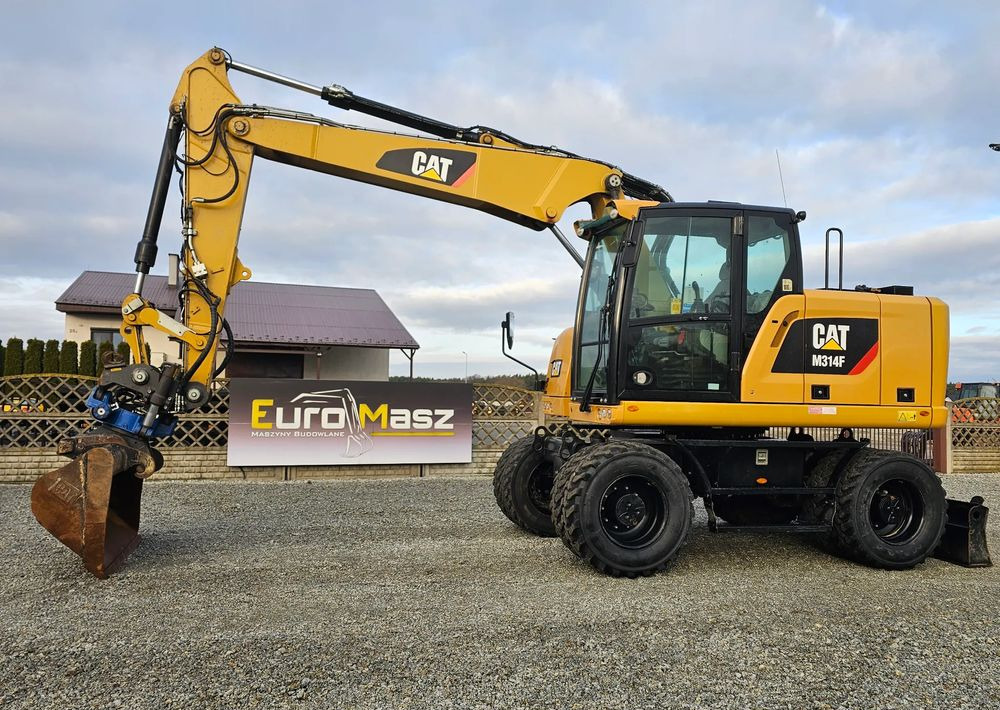 Caterpillar M314F, 2019 ROK, 5600 MTH, GŁOWICA SMP - Excavadora de ruedas: foto 1 Caterpillar M314F, 2019 ROK, 5600 MTH, GŁOWICA SMP - Excavadora de ruedas: foto 1