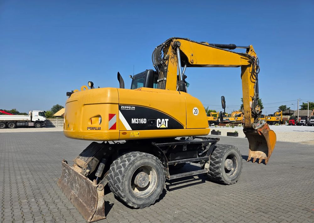 Caterpillar M316D, 2014 ROK, SZEROKIE MOSTY 275 CM, BEZ DPF i ADBLUE - Excavadora de ruedas: foto 5 Caterpillar M316D, 2014 ROK, SZEROKIE MOSTY 275 CM, BEZ DPF i ADBLUE - Excavadora de ruedas: foto 5