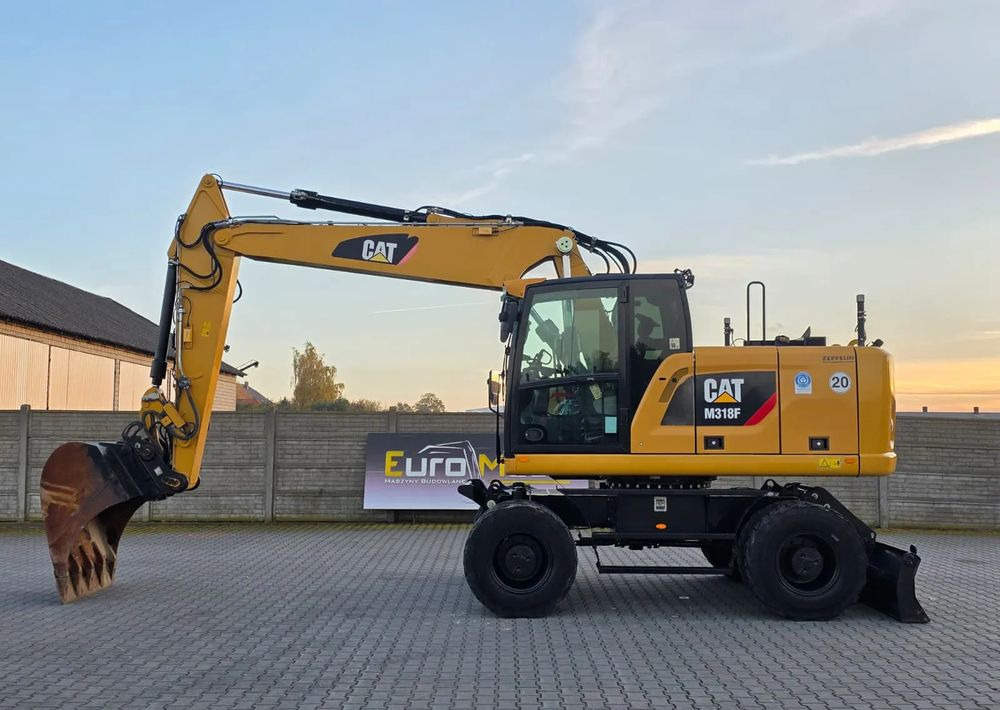 Caterpillar M318F, 2019 ROK, IMPORT NIEMCY - Excavadora de ruedas: foto 2 Caterpillar M318F, 2019 ROK, IMPORT NIEMCY - Excavadora de ruedas: foto 2