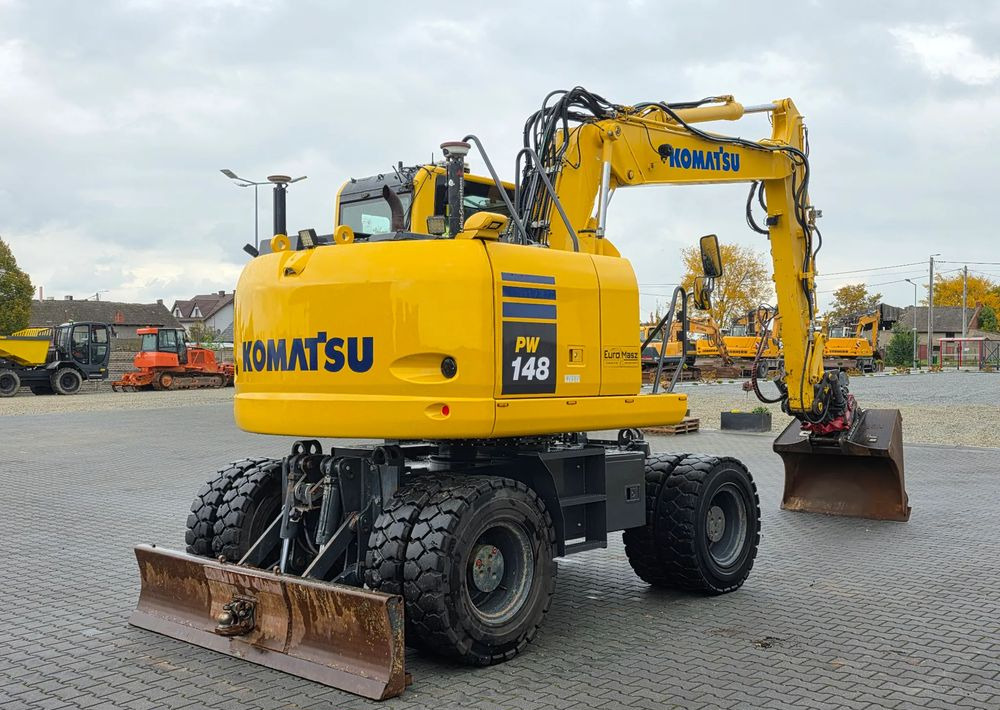 Komatsu PW 148-10, 2016 ROK, SYSTEM LEICA 3D - Excavadora de ruedas: foto 5 Komatsu PW 148-10, 2016 ROK, SYSTEM LEICA 3D - Excavadora de ruedas: foto 5