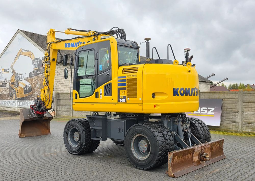 Komatsu PW 148-10, 2016 ROK, SYSTEM LEICA 3D - Excavadora de ruedas: foto 3 Komatsu PW 148-10, 2016 ROK, SYSTEM LEICA 3D - Excavadora de ruedas: foto 3