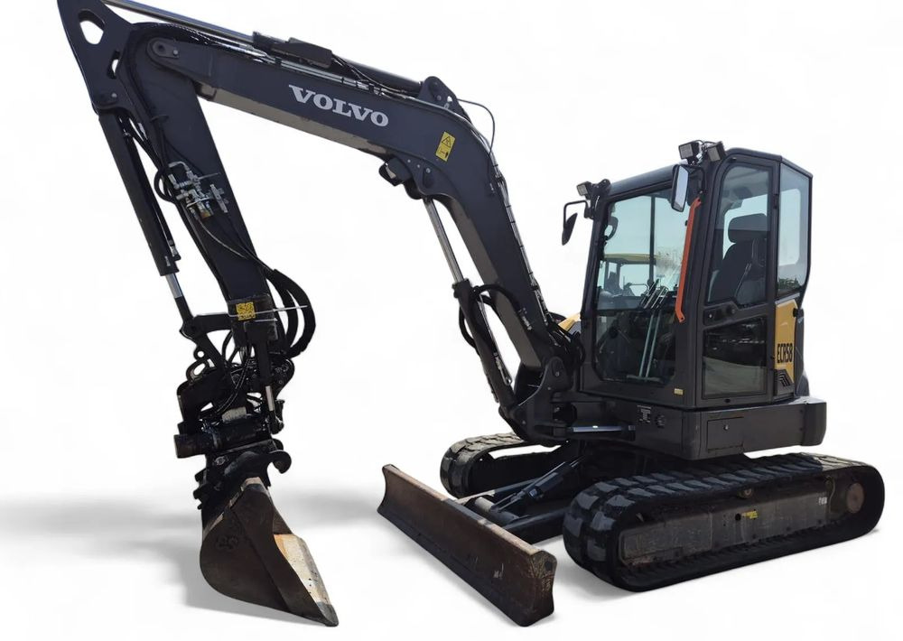 Volvo ECR 58F, 2021 ROK, GŁOWICA STEELWRIST, 2 ŁYŻKI - Miniexcavadora: foto 3 Volvo ECR 58F, 2021 ROK, GŁOWICA STEELWRIST, 2 ŁYŻKI - Miniexcavadora: foto 3