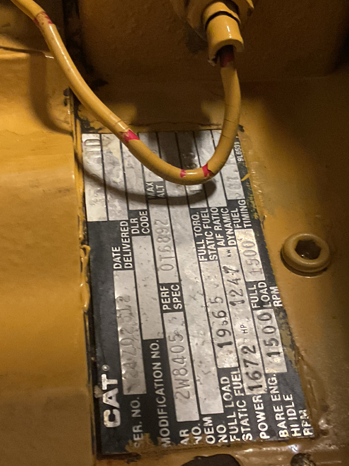 Caterpillar 3512, 1400KVA. Like brand new. - Generador industriale: foto 2 Caterpillar 3512, 1400KVA. Like brand new. - Generador industriale: foto 2