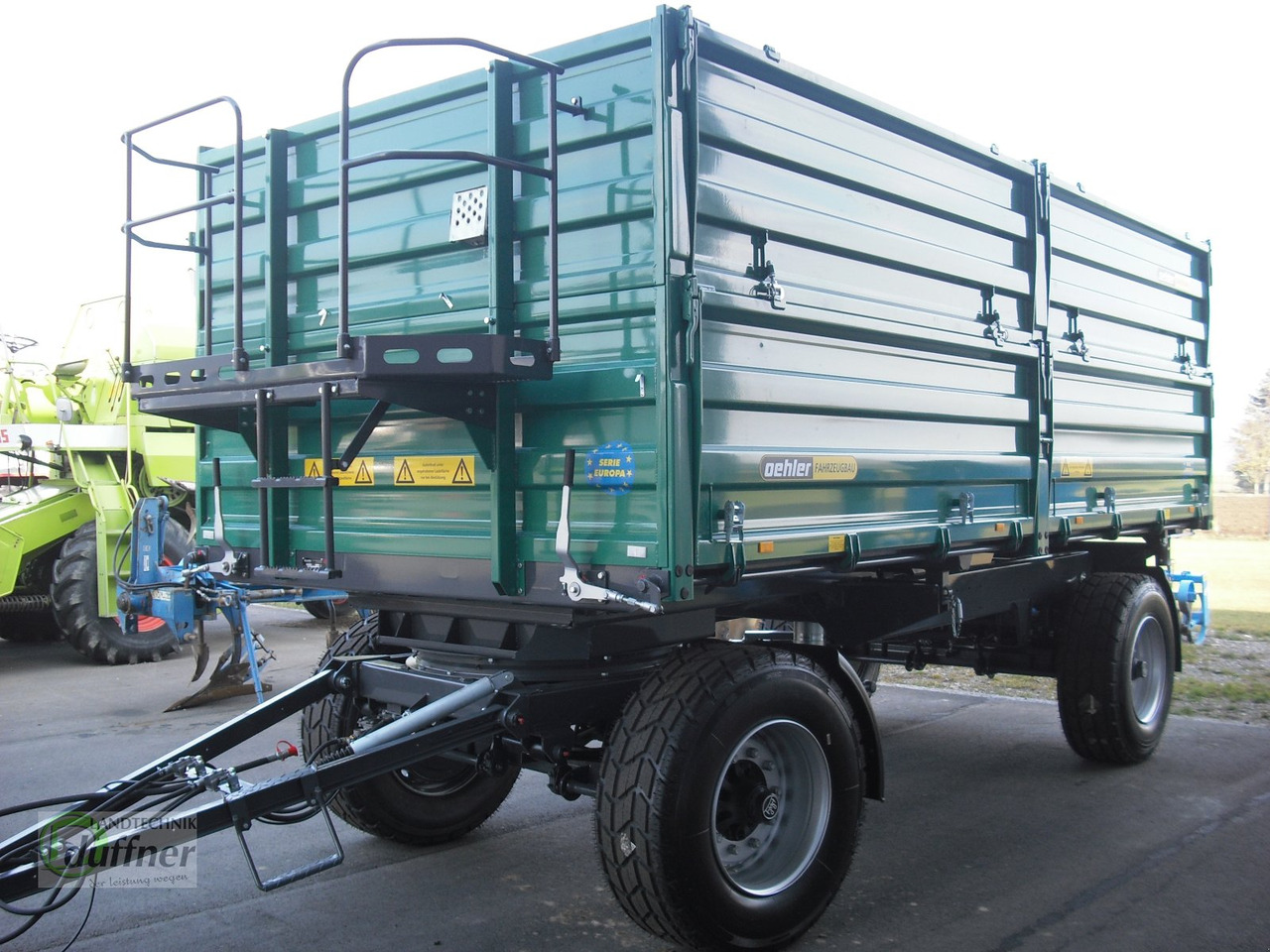 Oehler OL ZDK 180 - Remolque volquete agrícola: foto 4 Oehler OL ZDK 180 - Remolque volquete agrícola: foto 4
