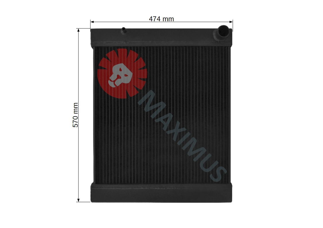 JCB 520LE 520-50LE 525LE 525-50LE - Radiador para Manipulador telescópico: foto 4 JCB 520LE 520-50LE 525LE 525-50LE - Radiador para Manipulador telescópico: foto 4
