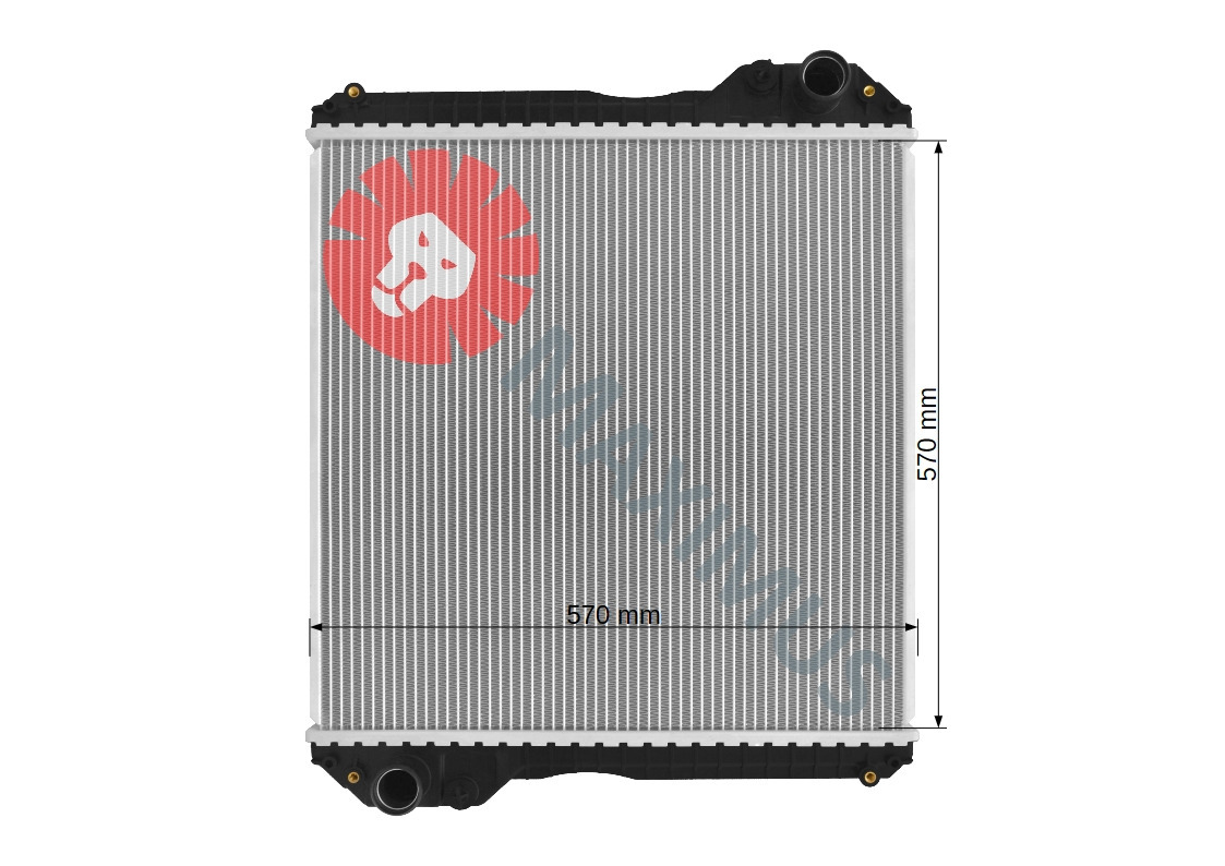 JCB JCB 535-95, 530, 532, 533-105, 540-170 - Radiador para Cargadora de ruedas telescópica: foto 3 JCB JCB 535-95, 530, 532, 533-105, 540-170 - Radiador para Cargadora de ruedas telescópica: foto 3