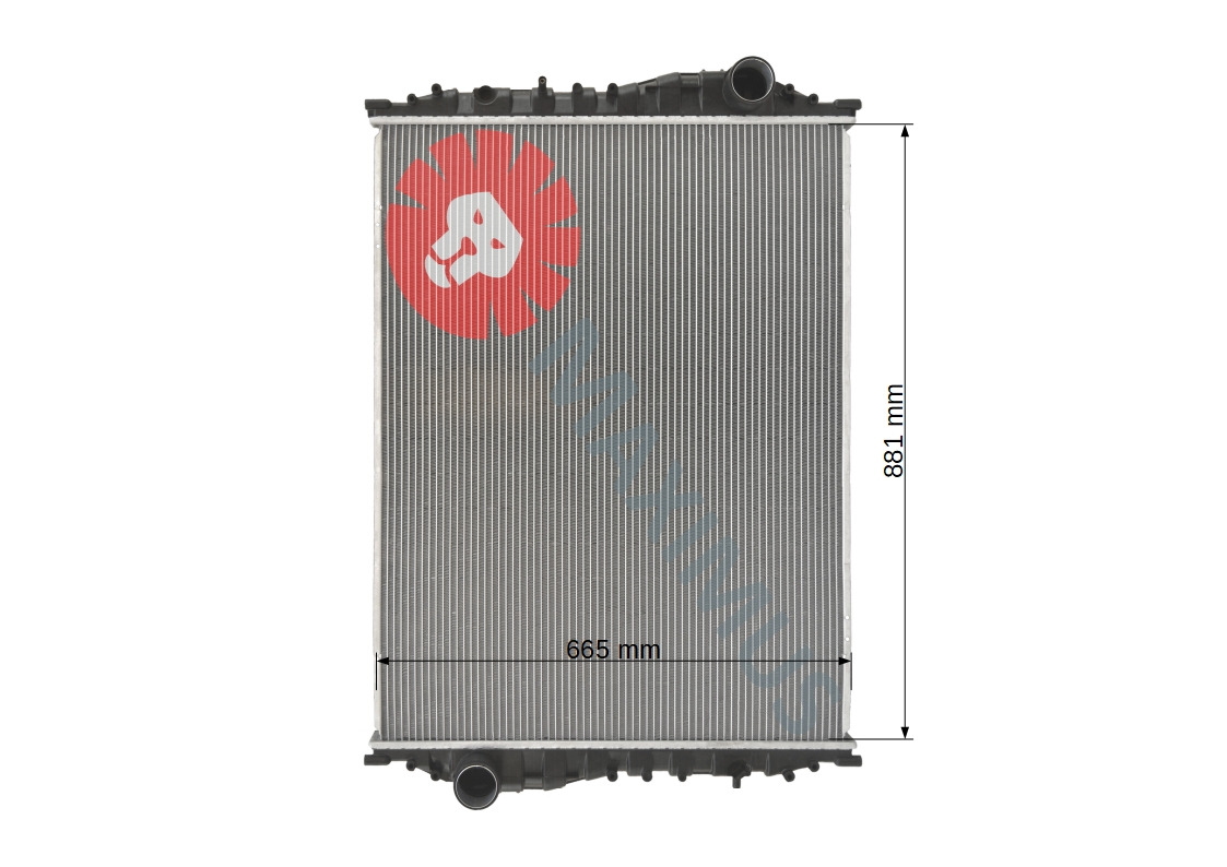 MAN MAN MERCEDES SETRA NEOPLAN - Radiador para Autocar: foto 2 MAN MAN MERCEDES SETRA NEOPLAN - Radiador para Autocar: foto 2