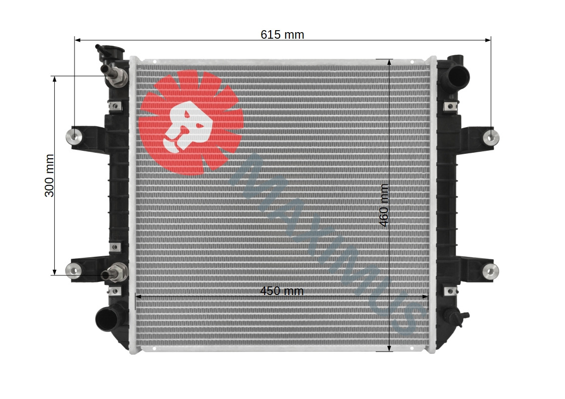 NISSAN WÓZEK WODŁOWY - Radiador para Carretilla elevadora: foto 3 NISSAN WÓZEK WODŁOWY - Radiador para Carretilla elevadora: foto 3
