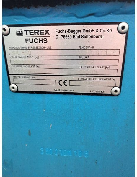 Manipulador de materiales para transporte de basura Fuchs MHL 350 C: foto 17 Manipulador de materiales para transporte de basura Fuchs MHL 350 C: foto 17
