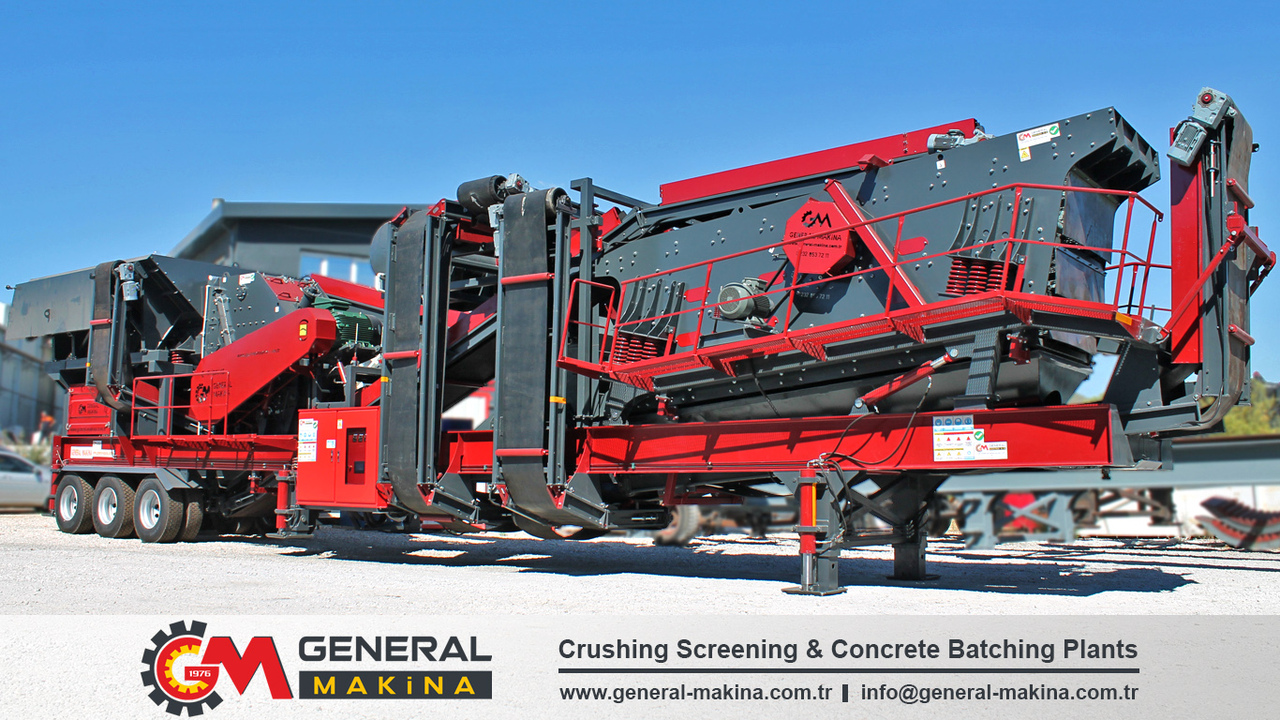 General Makina 01 Series Mobile Crushing and Screening Plant - Trituradora móvil: foto 4 General Makina 01 Series Mobile Crushing and Screening Plant - Trituradora móvil: foto 4