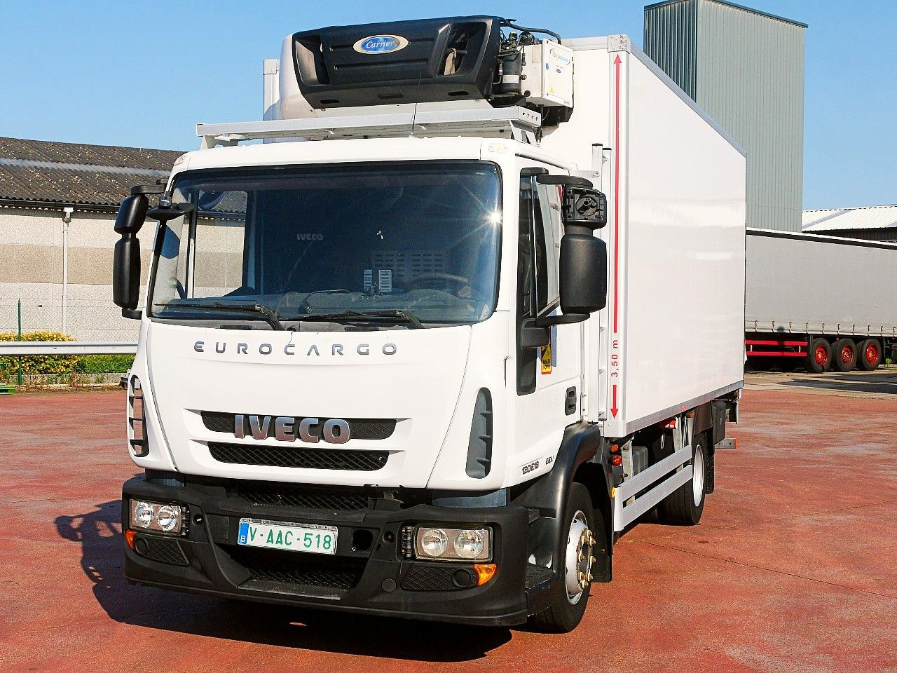 Iveco 120E18 EUROCARGO KUHLKOFFER CARRIER SUPRA 550 - Frigorífico camión: foto 5 Iveco 120E18 EUROCARGO KUHLKOFFER CARRIER SUPRA 550 - Frigorífico camión: foto 5
