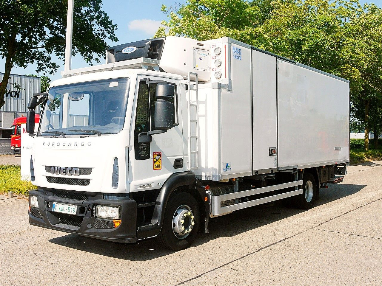 Iveco 140E19 EUROCARGO KUHLKOFFER CARRIER SUPRA 1250MT - Frigorífico camión: foto 2 Iveco 140E19 EUROCARGO KUHLKOFFER CARRIER SUPRA 1250MT - Frigorífico camión: foto 2