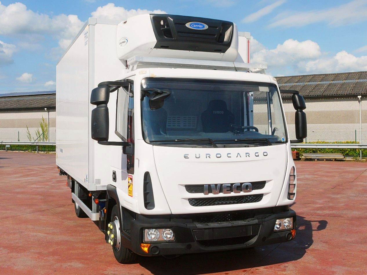 Iveco 90E19 EUROCARGO KUHLKOFFER CARRIER SUPRA 450 €6 - Frigorífico camión: foto 1 Iveco 90E19 EUROCARGO KUHLKOFFER CARRIER SUPRA 450 €6 - Frigorífico camión: foto 1