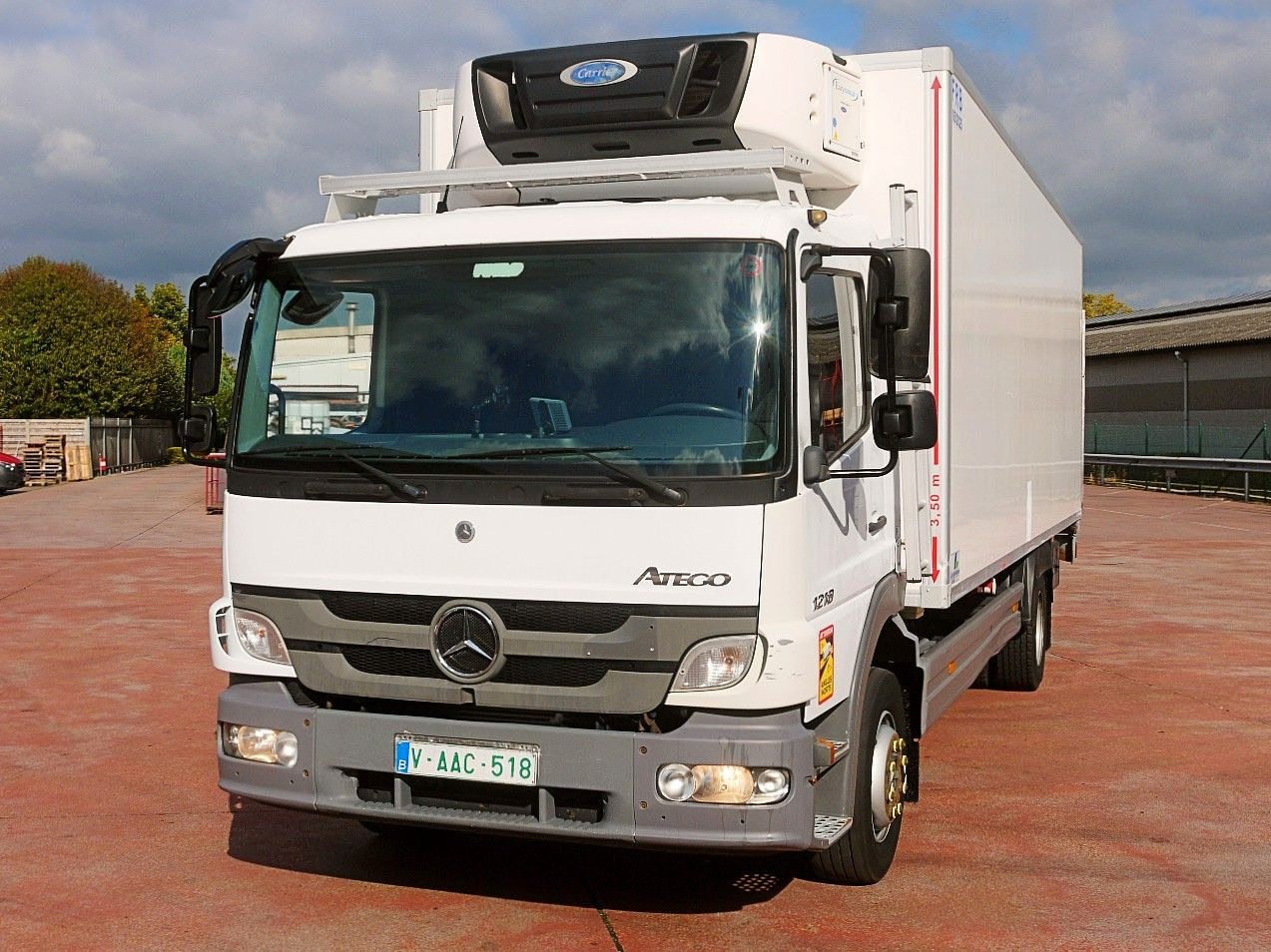 Mercedes-Benz 1218 ATEGO KUHLKOFFER CARRIER SUPRA 550 LBW - Frigorífico camión: foto 5 Mercedes-Benz 1218 ATEGO KUHLKOFFER CARRIER SUPRA 550 LBW - Frigorífico camión: foto 5